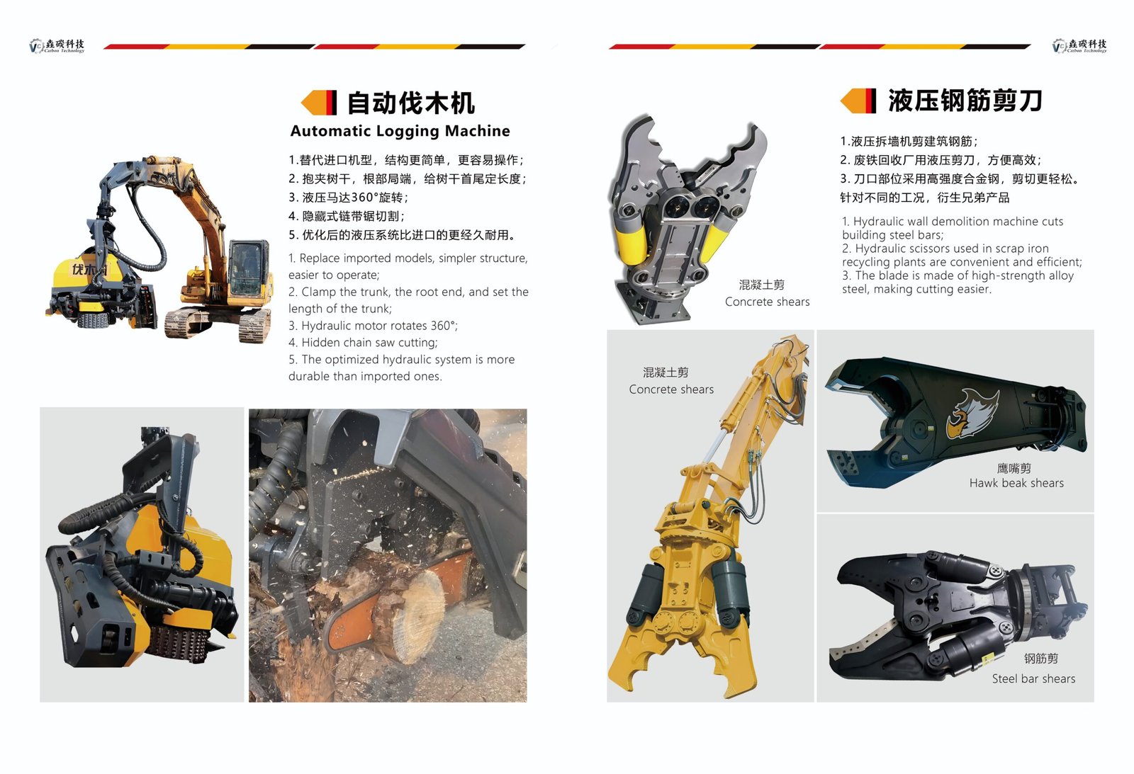 Automatic Harvester & Hydraulic Shear