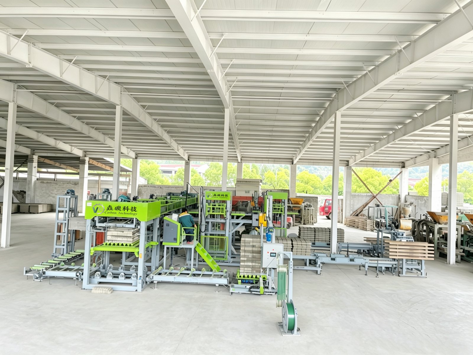 Low-Level Palletizing Line